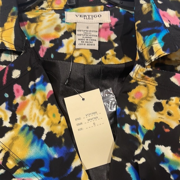 Multi color trench coat - Picture 2 of 2